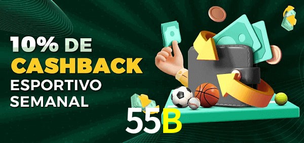 10% de bônus de cashback na 55B